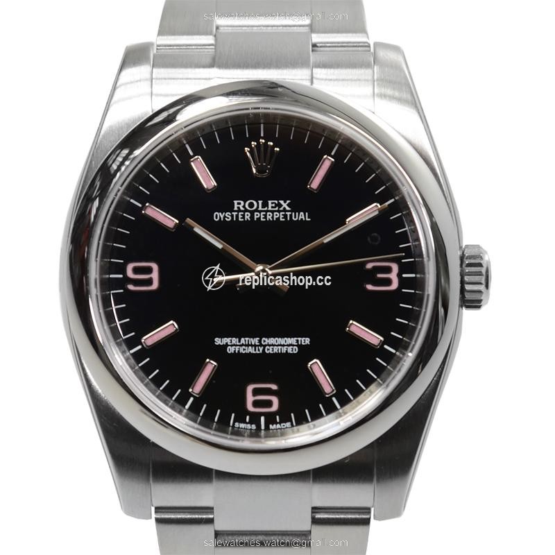 Replica ROLEX OYSTER PERPETUAL 116000BKAR369PK Replica ROLEX OYSTER PERPETUAL 116000BKAR369PK