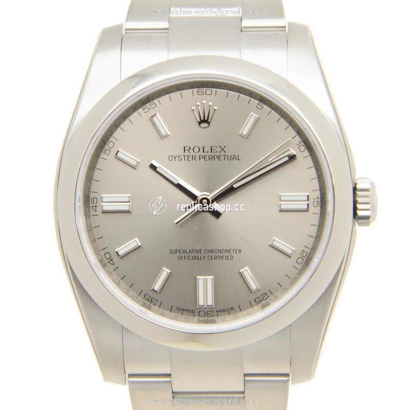 Replica ROLEX OYSTER PERPETUAL 116000GY Replica ROLEX OYSTER PERPETUAL 116000GY