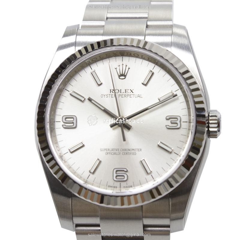 Replica ROLEX OYSTER PERPETUAL 116034SV369 Replica ROLEX OYSTER PERPETUAL 116034SV369
