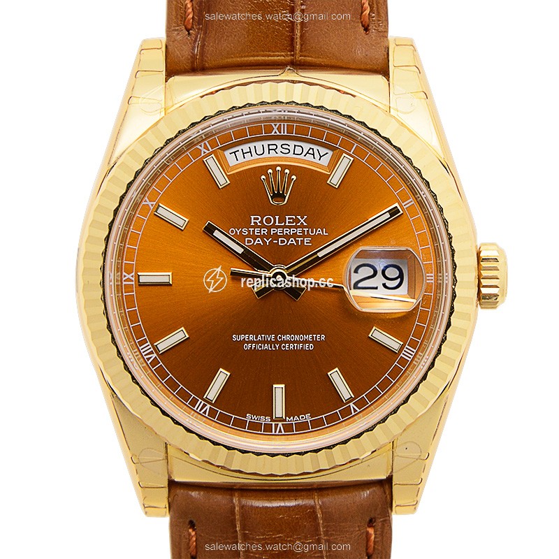 Replica ROLEX DAY-DATE 118138BR Replica ROLEX DAY-DATE 118138BR