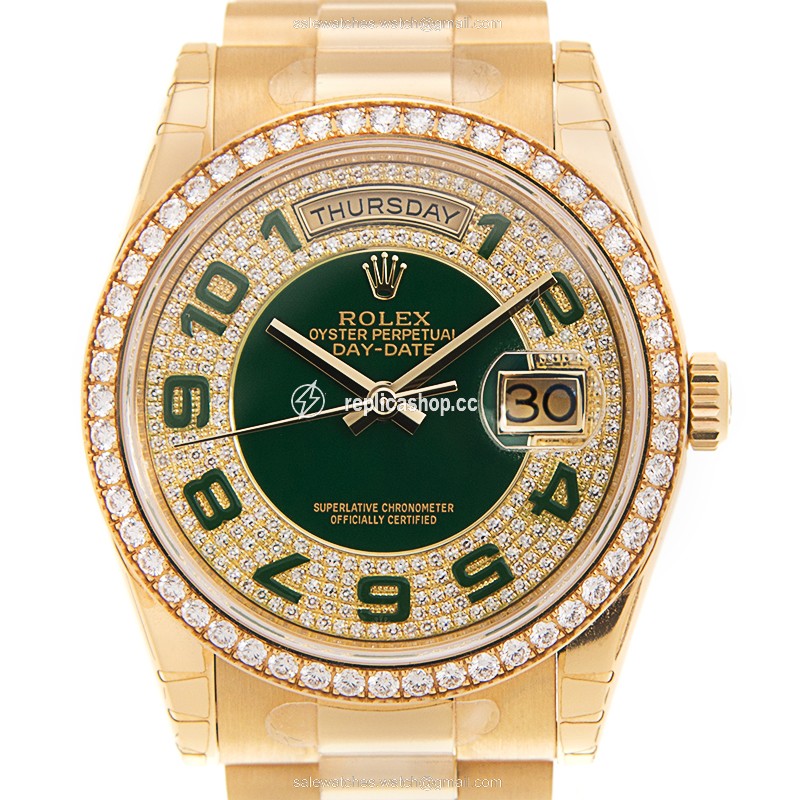 Replica ROLEX DAY-DATE 118348GNPAVEDAR Replica ROLEX DAY-DATE 118348GNPAVEDAR