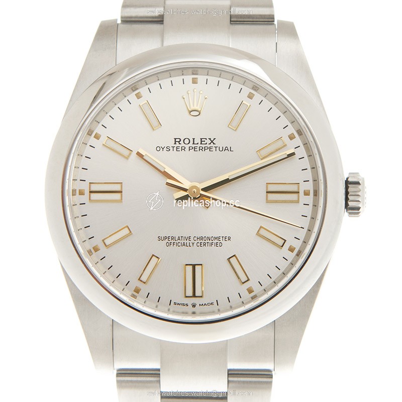 Replica ROLEX OYSTER PERPETUAL 124300-0001 SILVER Replica ROLEX OYSTER PERPETUAL 124300-0001 SILVER