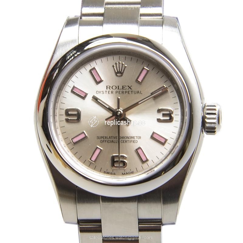 Replica ROLEX OYSTER PERPETUAL 176200SV369PK Replica ROLEX OYSTER PERPETUAL 176200SV369PK