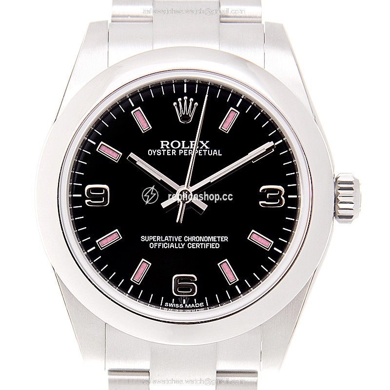 Replica ROLEX OYSTER PERPETUAL 177200BK369PK Replica ROLEX OYSTER PERPETUAL 177200BK369PK