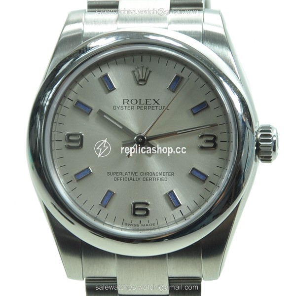 Replica ROLEX OYSTER PERPETUAL 177200SV369BL Replica ROLEX OYSTER PERPETUAL 177200SV369BL