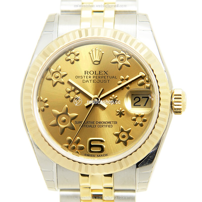Replica ROLEX LADY DATEJUST 178273CHFLOAR6_J Replica ROLEX LADY DATEJUST 178273CHFLOAR6_J