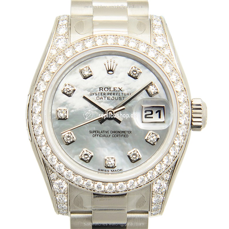 Replica ROLEX LADY DATEJUST 179159NGWT Replica ROLEX LADY DATEJUST 179159NGWT