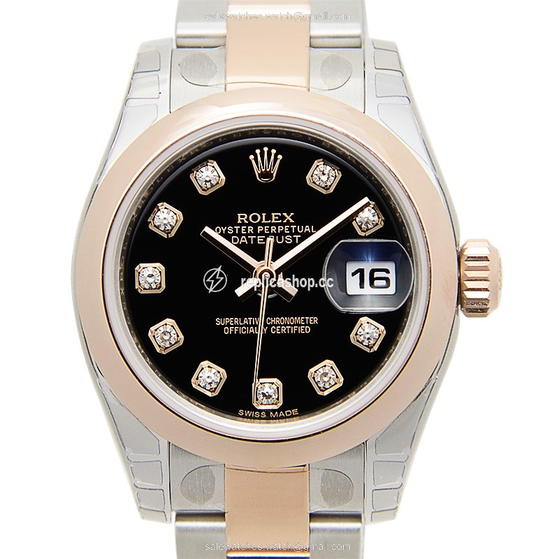 Replica ROLEX LADY DATEJUST 179161GBK_O Replica ROLEX LADY DATEJUST 179161GBK_O