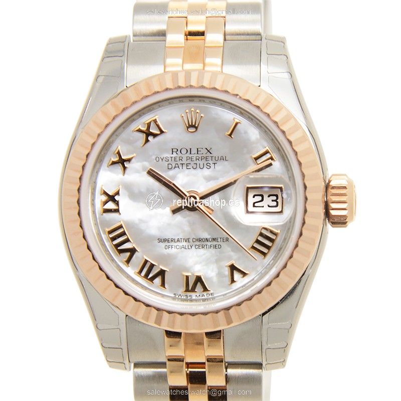 Replica ROLEX LADY DATEJUST 179171NRWT Replica ROLEX LADY DATEJUST 179171NRWT
