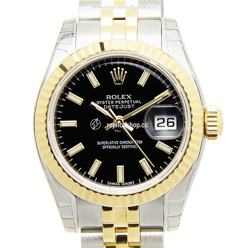 Replica ROLEX LADY DATEJUST 179173BK Replica ROLEX LADY DATEJUST 179173BK