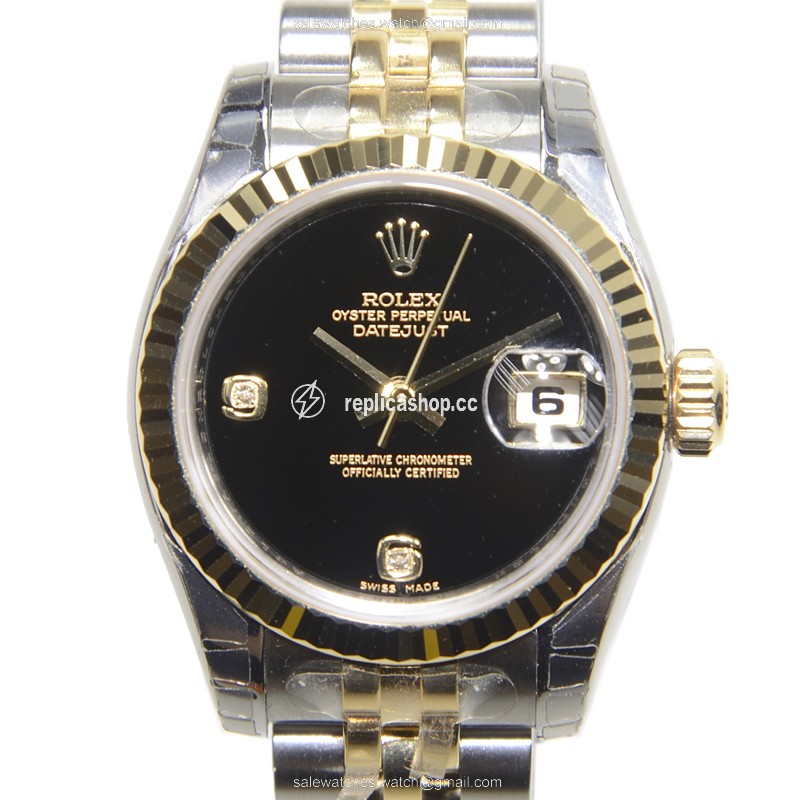 Replica ROLEX LADY DATEJUST 179173BK69DI Replica ROLEX LADY DATEJUST 179173BK69DI
