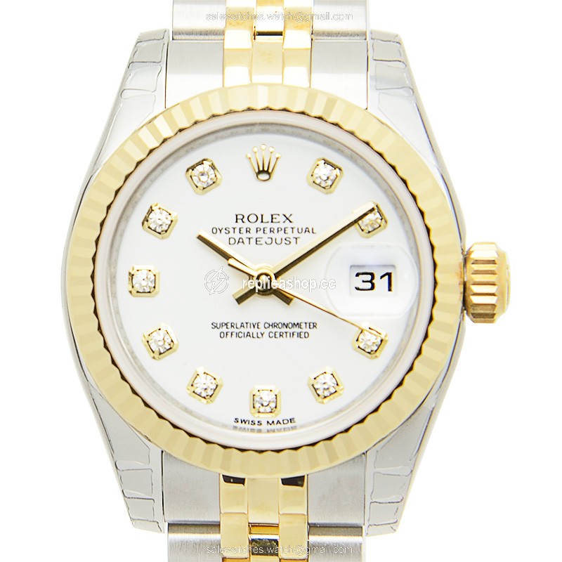 Replica ROLEX LADY DATEJUST 179173GWT Replica ROLEX LADY DATEJUST 179173GWT