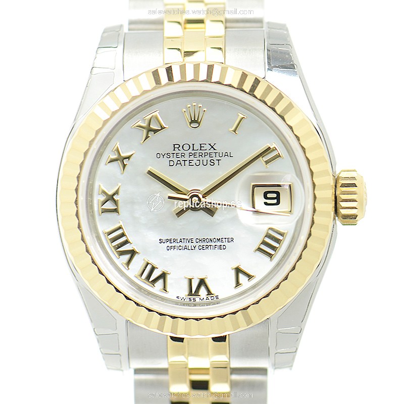 Replica ROLEX LADY DATEJUST 179173NRWT Replica ROLEX LADY DATEJUST 179173NRWT