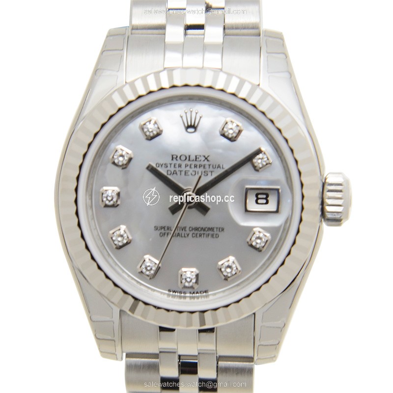 Replica ROLEX LADY DATEJUST 179174NGWT Replica ROLEX LADY DATEJUST 179174NGWT