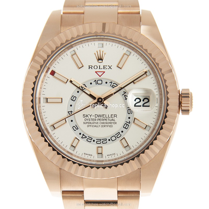 Replica ROLEX SKY-DWELLER 326935WT Replica ROLEX SKY-DWELLER 326935WT