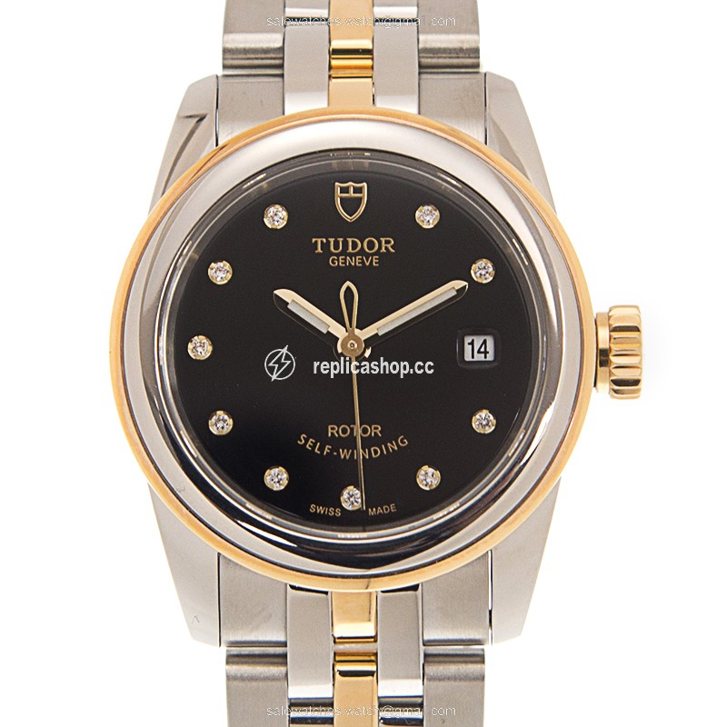 Replica TUDOR GLAMOUR DATE 51003-68013-10DI-BK Replica TUDOR GLAMOUR DATE 51003-68013-10DI-BK