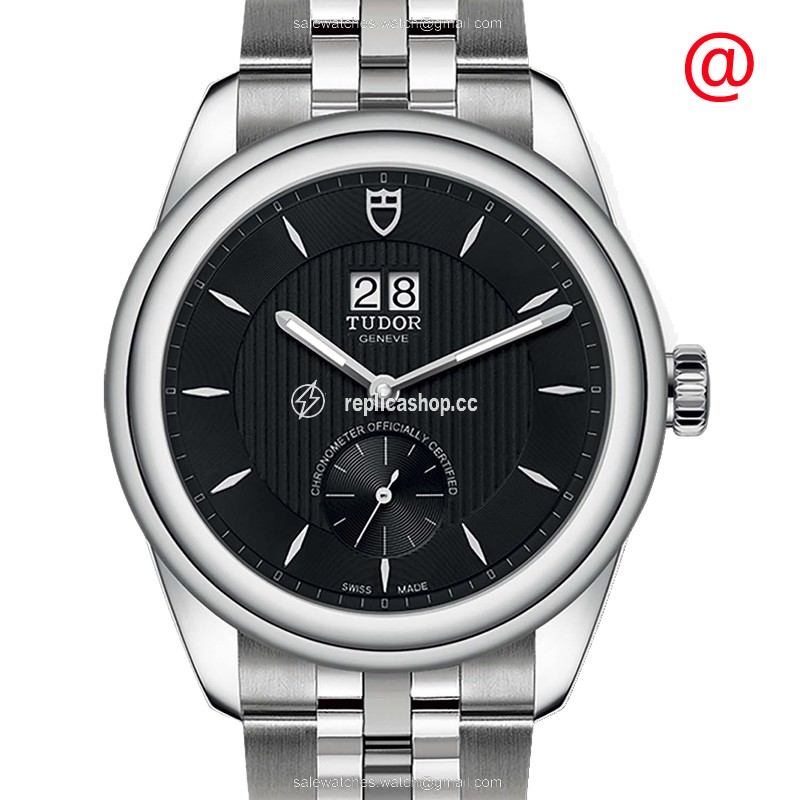 Replica TUDOR GLAMOUR DATE 57100BK Replica TUDOR GLAMOUR DATE 57100BK