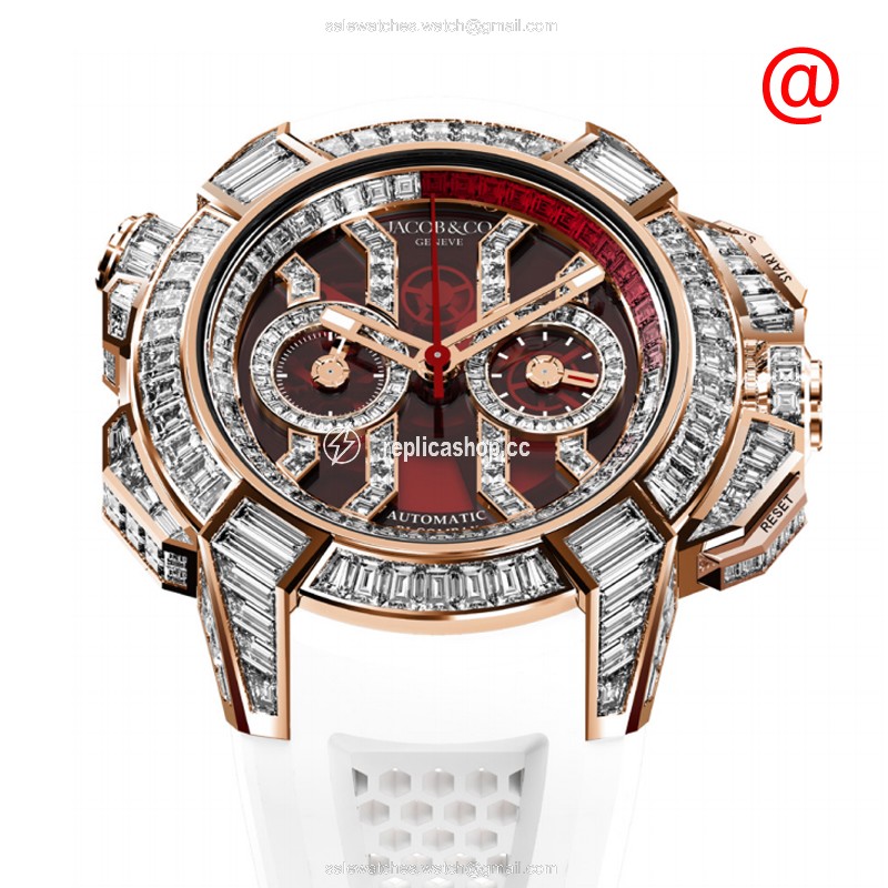 Replica JACOB & CO EPIC X CHRONO EC422.40.BW.RD.AHB4D Replica JACOB & CO EPIC X CHRONO EC422.40.BW.RD.AHB4D
