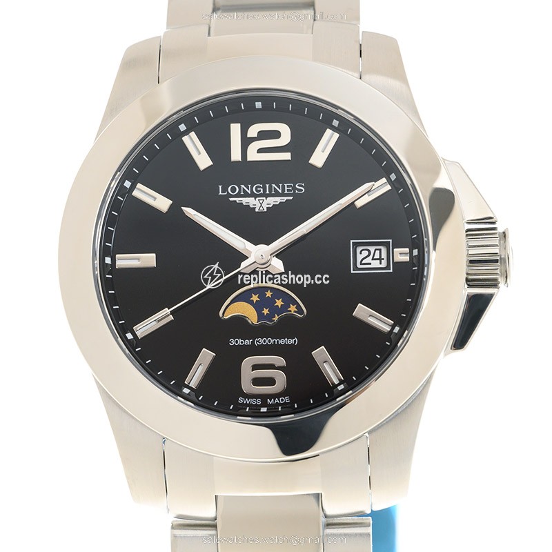 Replica LONGINES CONQUEST L3.381.4.58.6 Replica LONGINES CONQUEST L3.381.4.58.6