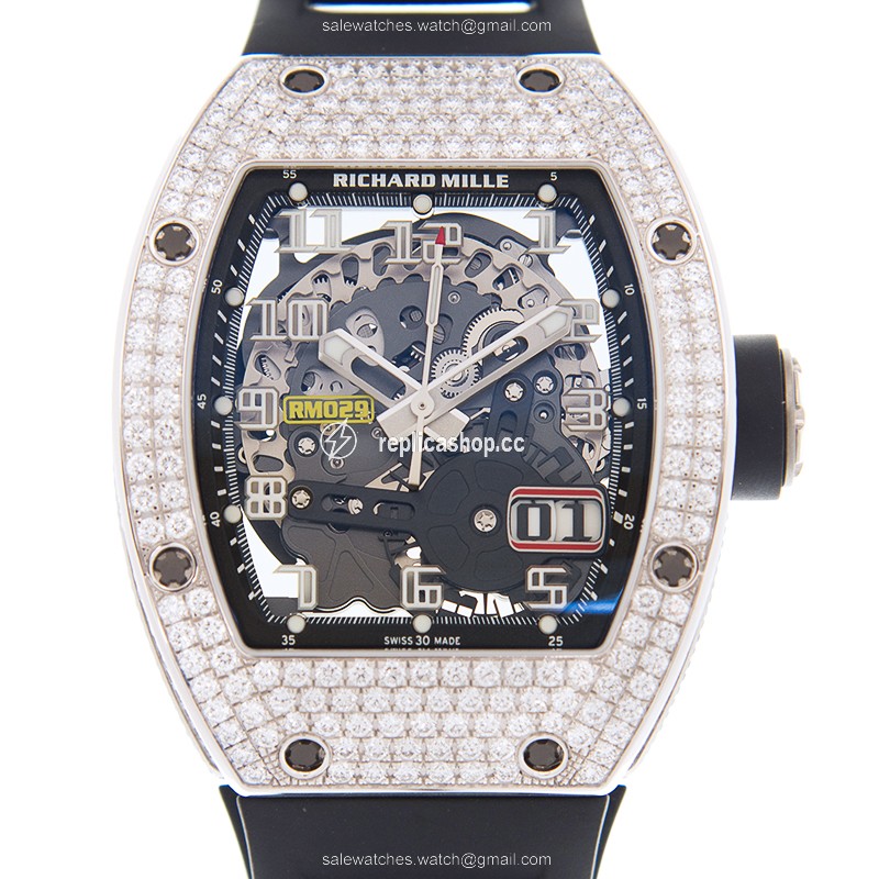 Replica RICHARD MILLE MAN SERIES RM029-WG Replica RICHARD MILLE MAN SERIES RM029-WG