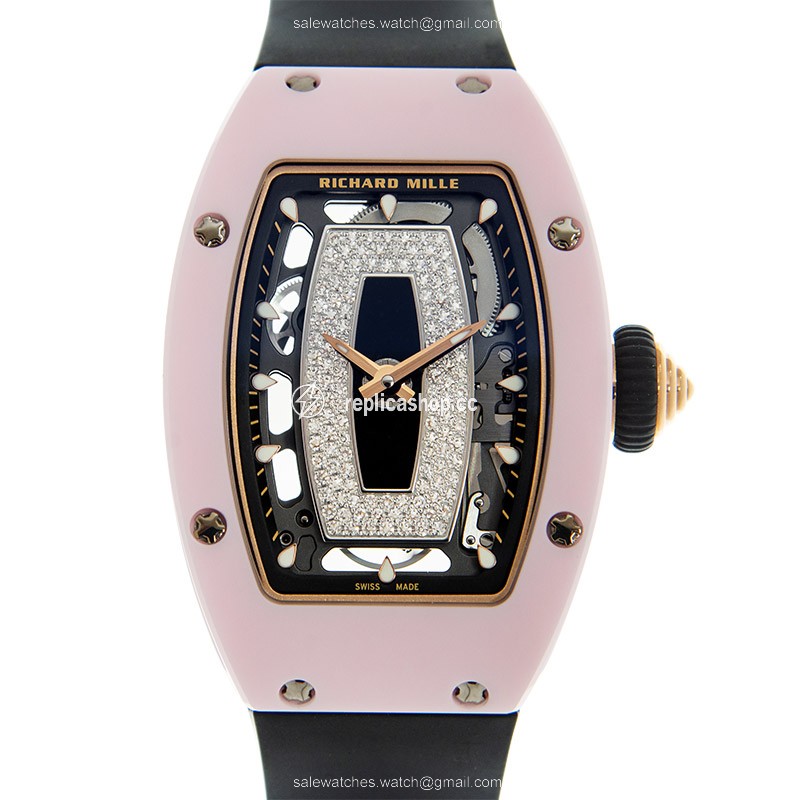 Replica RICHARD MILLE LADY SERIES RM07-01 WG-TZP-P-BK Replica RICHARD MILLE LADY SERIES RM07-01 WG-TZP-P-BK