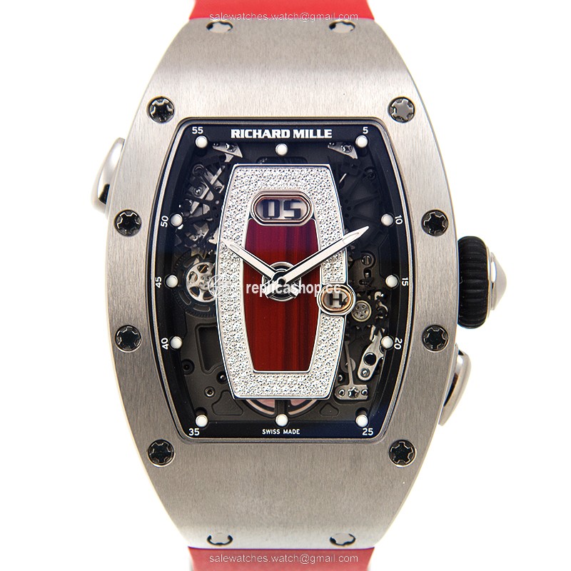 Replica RICHARD MILLE RM37-TITANIUM-RED DIAL Replica RICHARD MILLE RM37-TITANIUM-RED DIAL