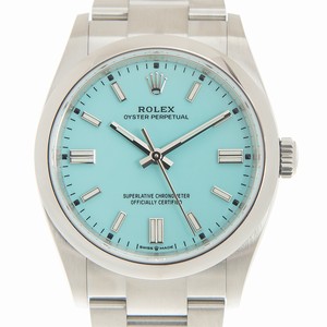 Replica ROLEX OYSTER PERPETUAL 126000-0006 TIFFANY BLUE