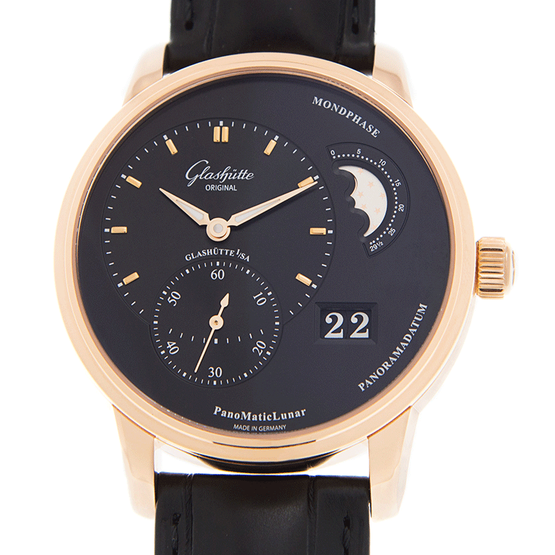Replica GLASHUTTE PANO MATIC LUNAR 1-90-02-49-35-30