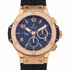 Replica HUBLOT BIG BANG 18KT ROSE GOLD & DIAMONDS BLACK AUTOMATIC 301.PX.130.RX.114