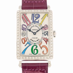 Replica FRANCK MULLER LADIES COLLECTION 952 QZ COL DRM D 1R (OG)-PURPLE STRAP