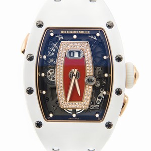 Replica RICHARD MILLE RM37 CERAMIC JASPER DIAMOND RED DIAL